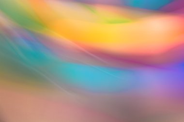 Renkli arka plan ile ufuk ışık