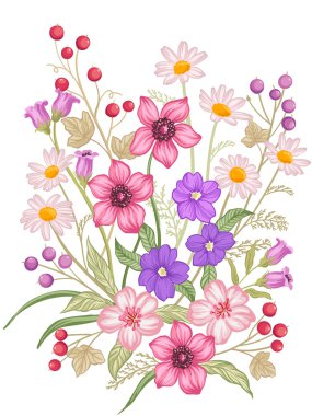 güzel çiçek desenli