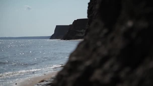 Orilla del mar — Vídeo de stock