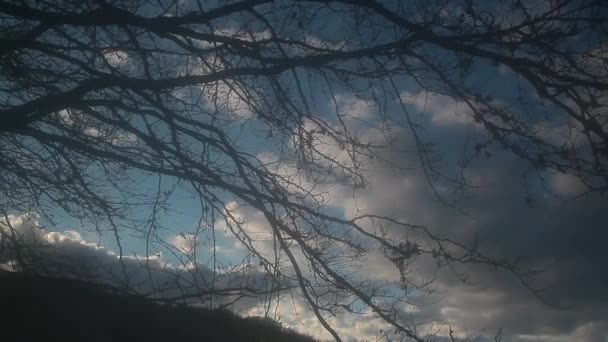 Wolken — Stockvideo