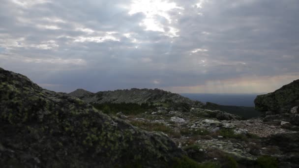 Nubes rápidas — Vídeo de stock