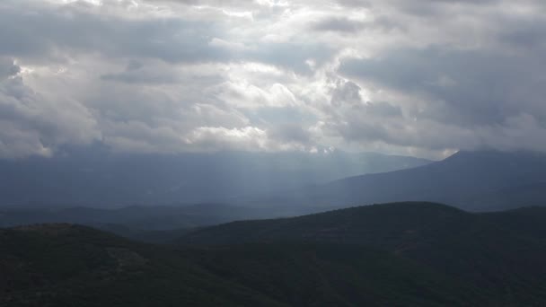 Hermoso cielo nublado — Vídeo de stock