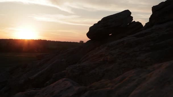 Zachód słońca — Wideo stockowe