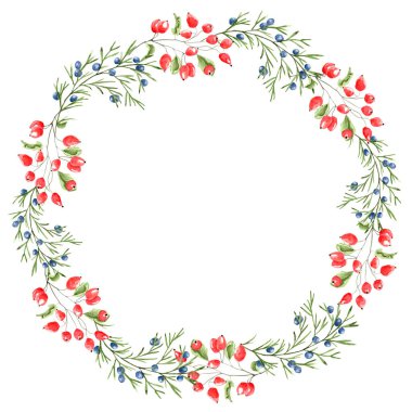 Suluboya böğürtlen. Hediye ambalajı, tasarım işleri, kartpostallar, kumaş ve tekstil tasarımı, davetiye, ambalaj, kağıt.