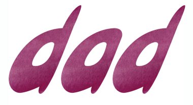 Babam el yazısıyla suluboya çizimi yaptı. Tasarım ve çizimler için şablon.