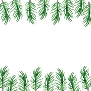 Kare çerçeveli suluboya, pürüzsüz desen. Tasarım ve çizimler için şablon.