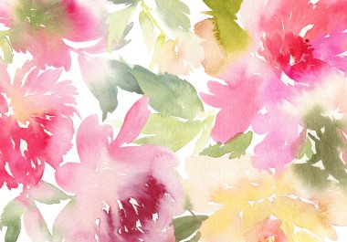 Şakayık tebrik kartı