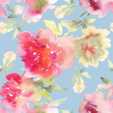 Şakayık seamless modeli