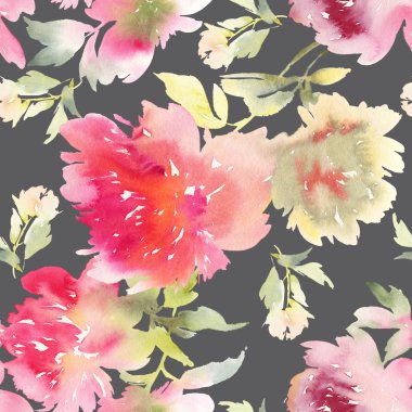 Şakayık seamless modeli