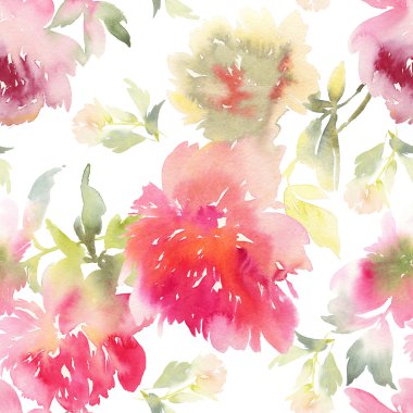 Şakayık seamless modeli