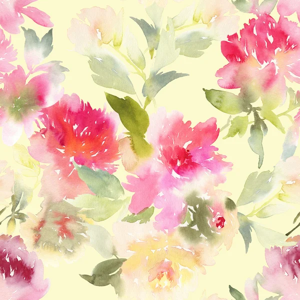 Şakayık seamless modeli.