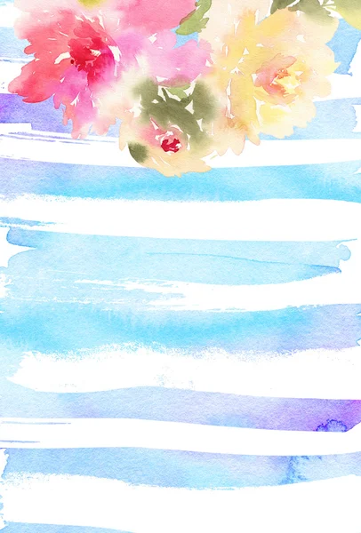 Şakayık tebrik kartı