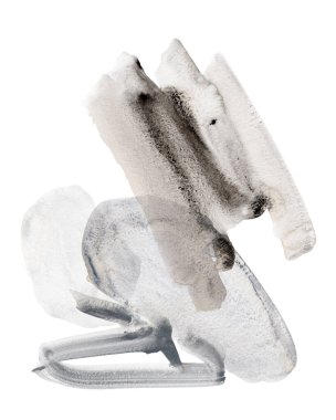 İskandinav tarzında geometrik şekilli soyut kart