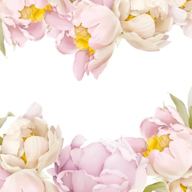 Bir buket şakayık ve suluboya bir tebrik kartı.