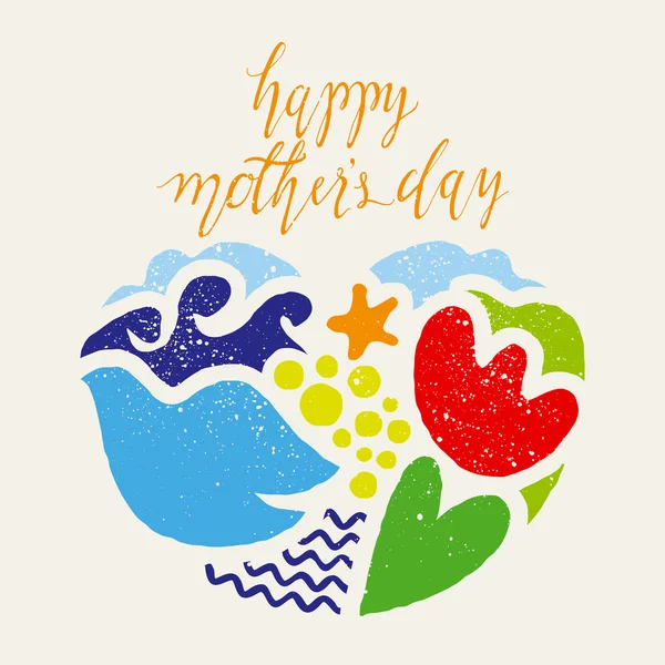 Happy Mother's Day — Stock Vector