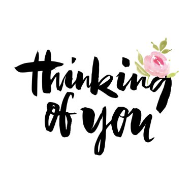 Suluboya tebrik kartı çiçekleri.