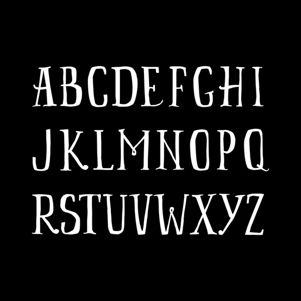 Das englische Alphabet. — Stockvektor