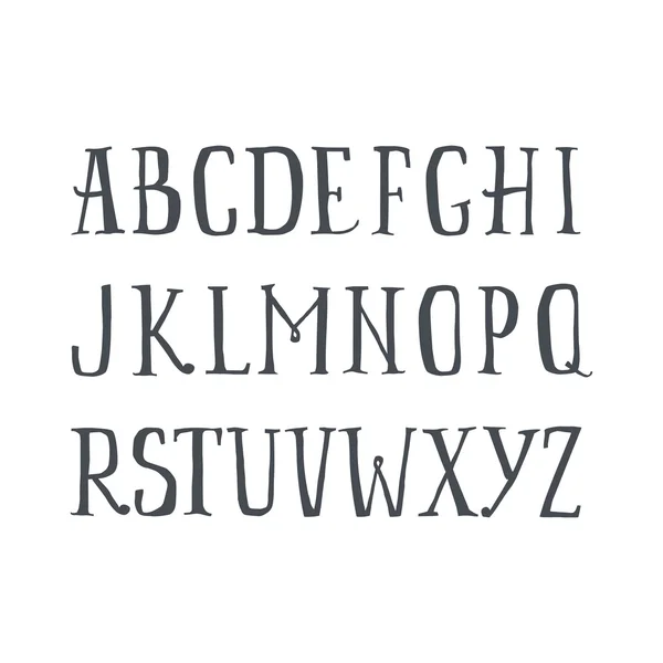 L'alphabet anglais . — Image vectorielle