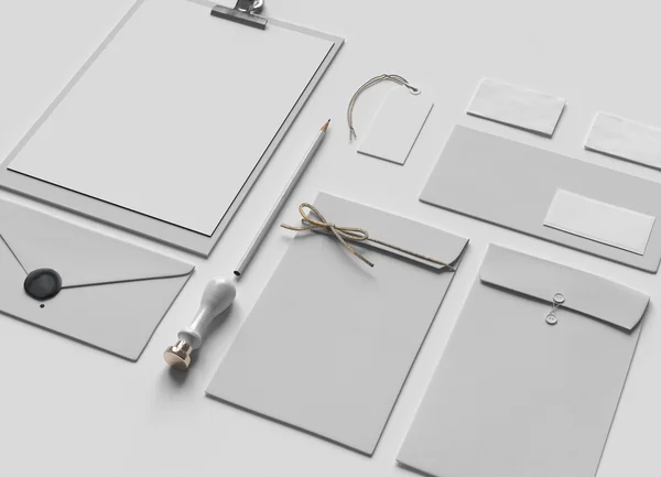 Kağıt marka öğeleri kümesi