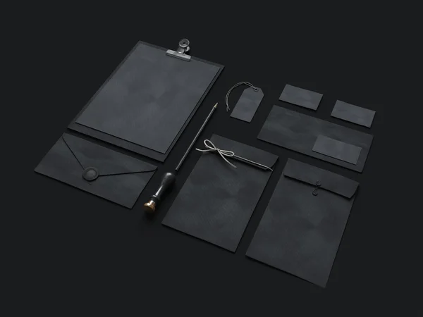 Kağıt marka öğeleri kümesi