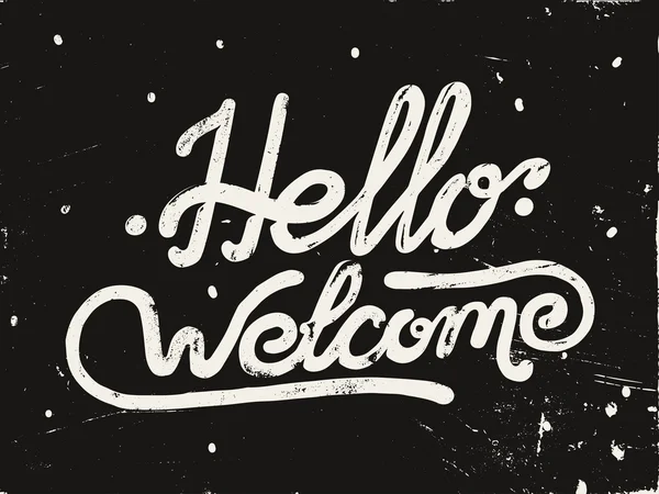 Merhaba ve Hoşgeldiniz yazı