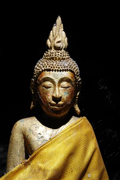 Oude Boeddha beeld — Stockfoto