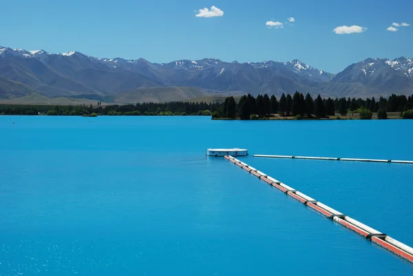 Красиві бірюзові озера — стокове фото