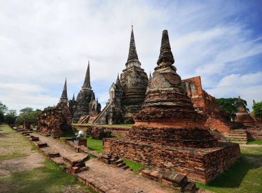 Ayudhaya stupa harabe