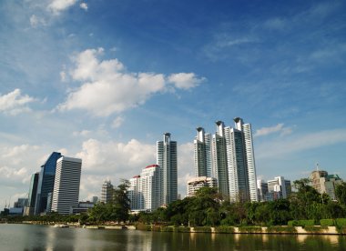 Kentsel alanda Bangkok