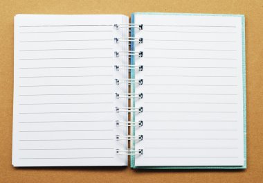 beyaz kağıt not defteri