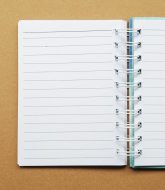 beyaz kağıt not defteri