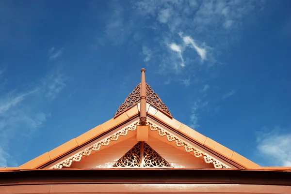 Thaise stijl dak — Stockfoto