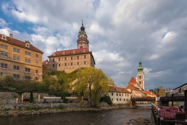 Cesky krumlov castle — Stockfoto