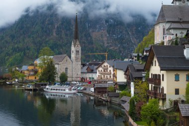 Güzel Hallstatt şehir