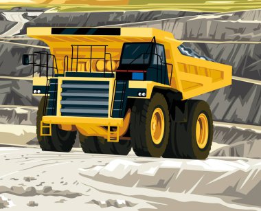 CAT caterpillar mining big truck