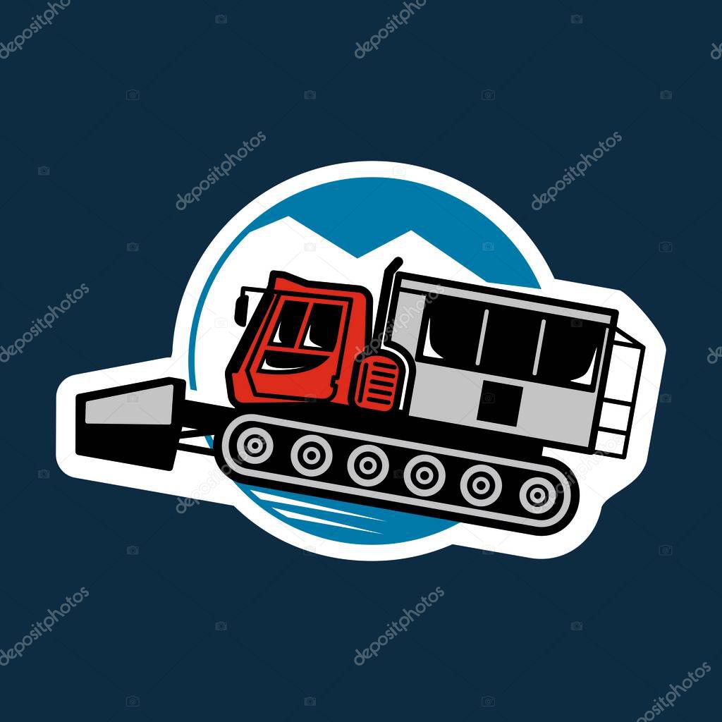 Snowcat emblem (Pisten Bully)