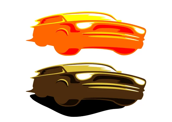 Coche rápido — Vector de stock