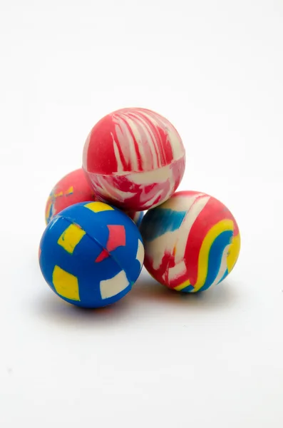 Çok renkli lastik top