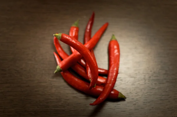 Red chili peppers — Stock Photo, Image