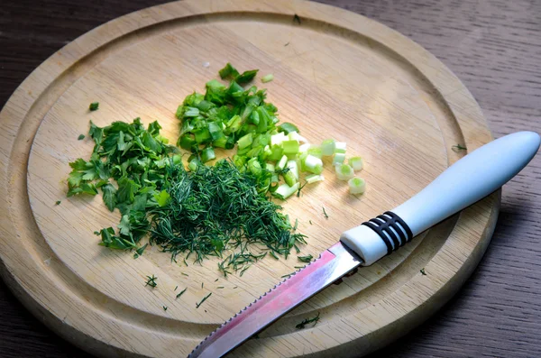 taze kıyılmış maydanoz