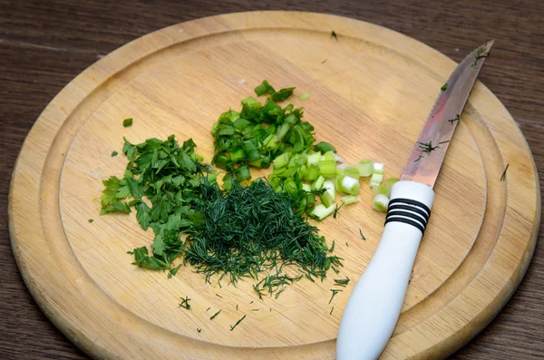 taze kıyılmış maydanoz