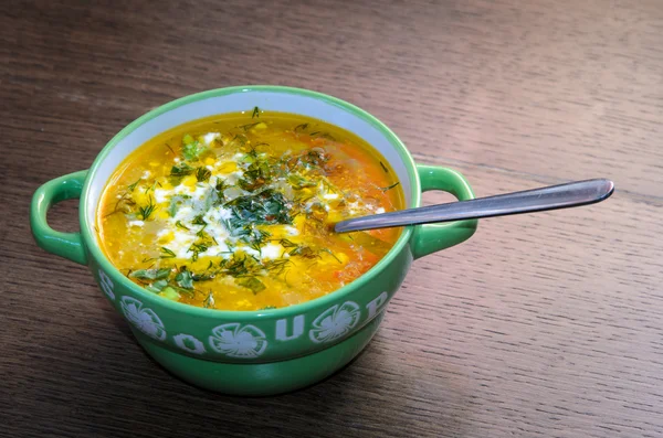 bir kase lahana çorbası cadı et