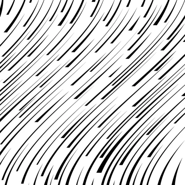 Siyah vektör eğimli çizgiler. Geometrik sanat. Yazdırma ögesi, web sayfaları, şablon, posterler, monokrom arkaplan ve desen