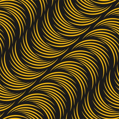 soyut siyah ve sarı arkaplan, vektör illüstrasyonu