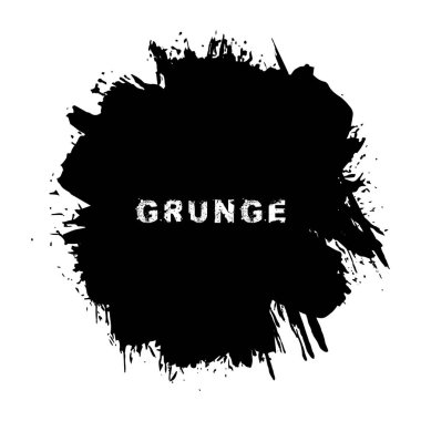 siyah ve beyaz grunge dokusu, vektör arkaplanı
