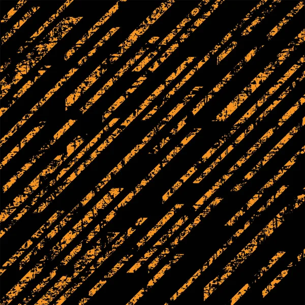 Abstrakt Svart Och Orange Bakgrund Vektor Illustration — Stock vektor