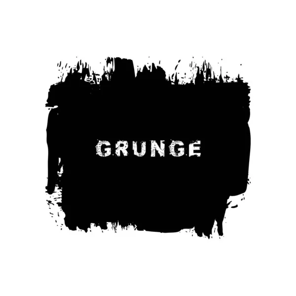 Textura Grunge Preto Branco Fundo Vetorial — Vetor de Stock