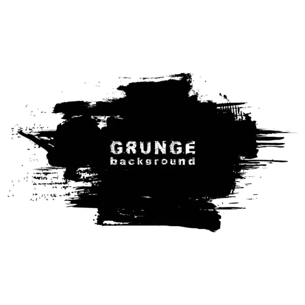 Textura Grunge Preto Branco Fundo Vetorial — Vetor de Stock
