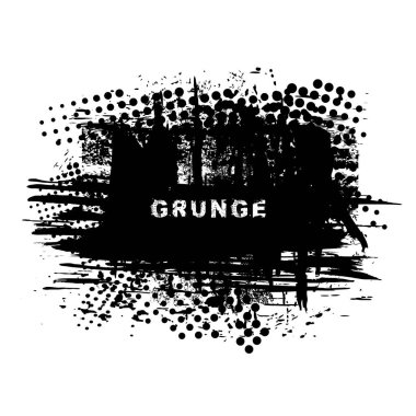 siyah ve beyaz grunge dokusu, vektör arkaplanı