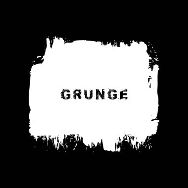 siyah ve beyaz grunge dokusu, vektör arkaplanı